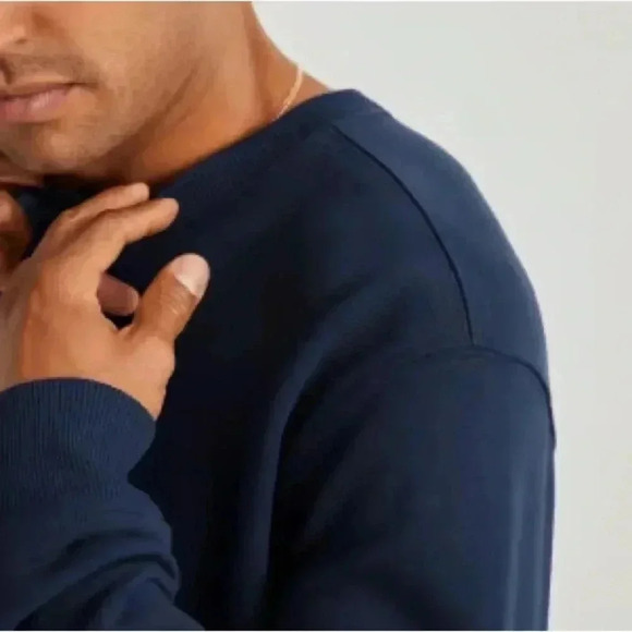 Allbirds Men’s R&R Sweatshirt Navy Size Medium - Picture 2 of 12